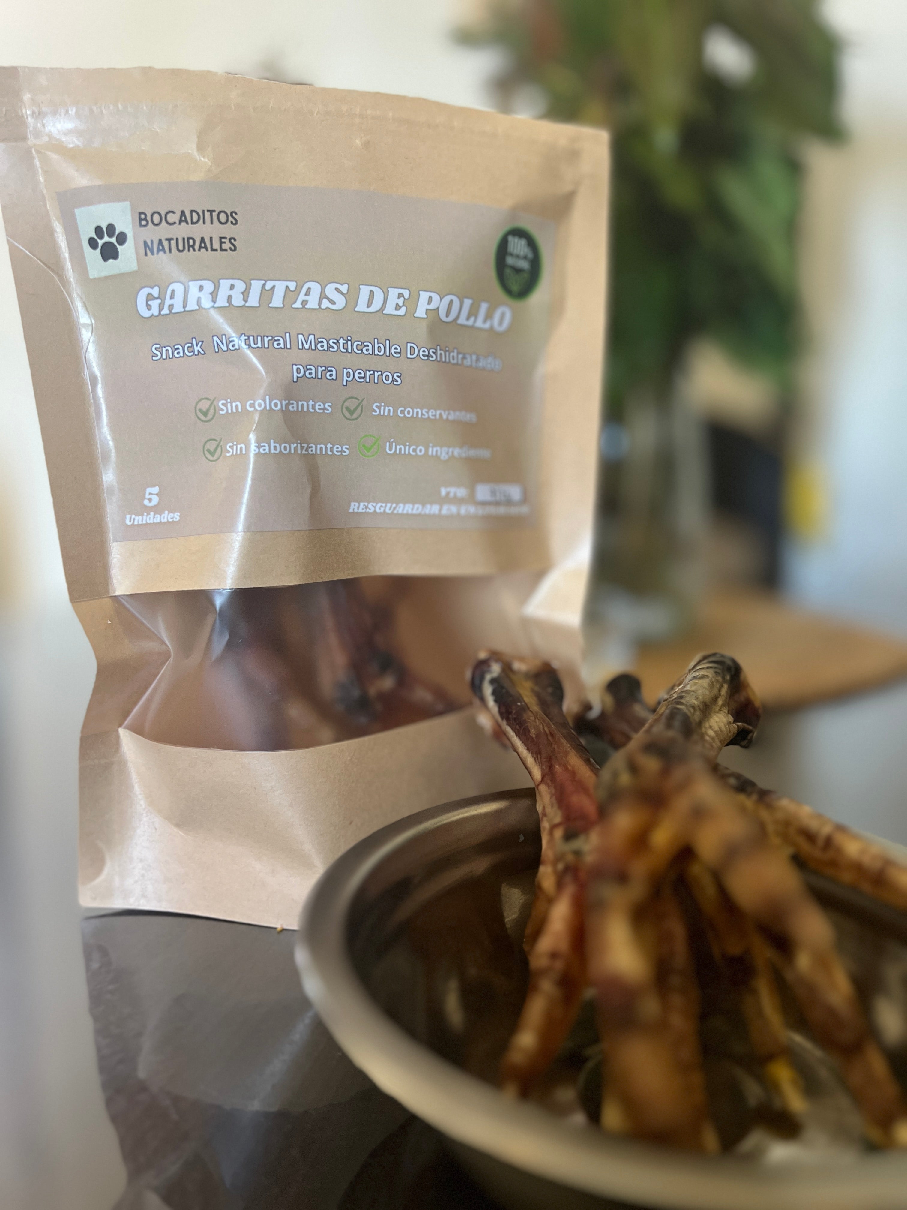 SNACK GARRITAS DE POLLO